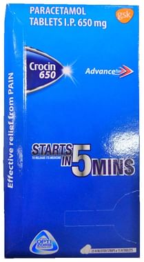 Crocin 650 Advance Tablet